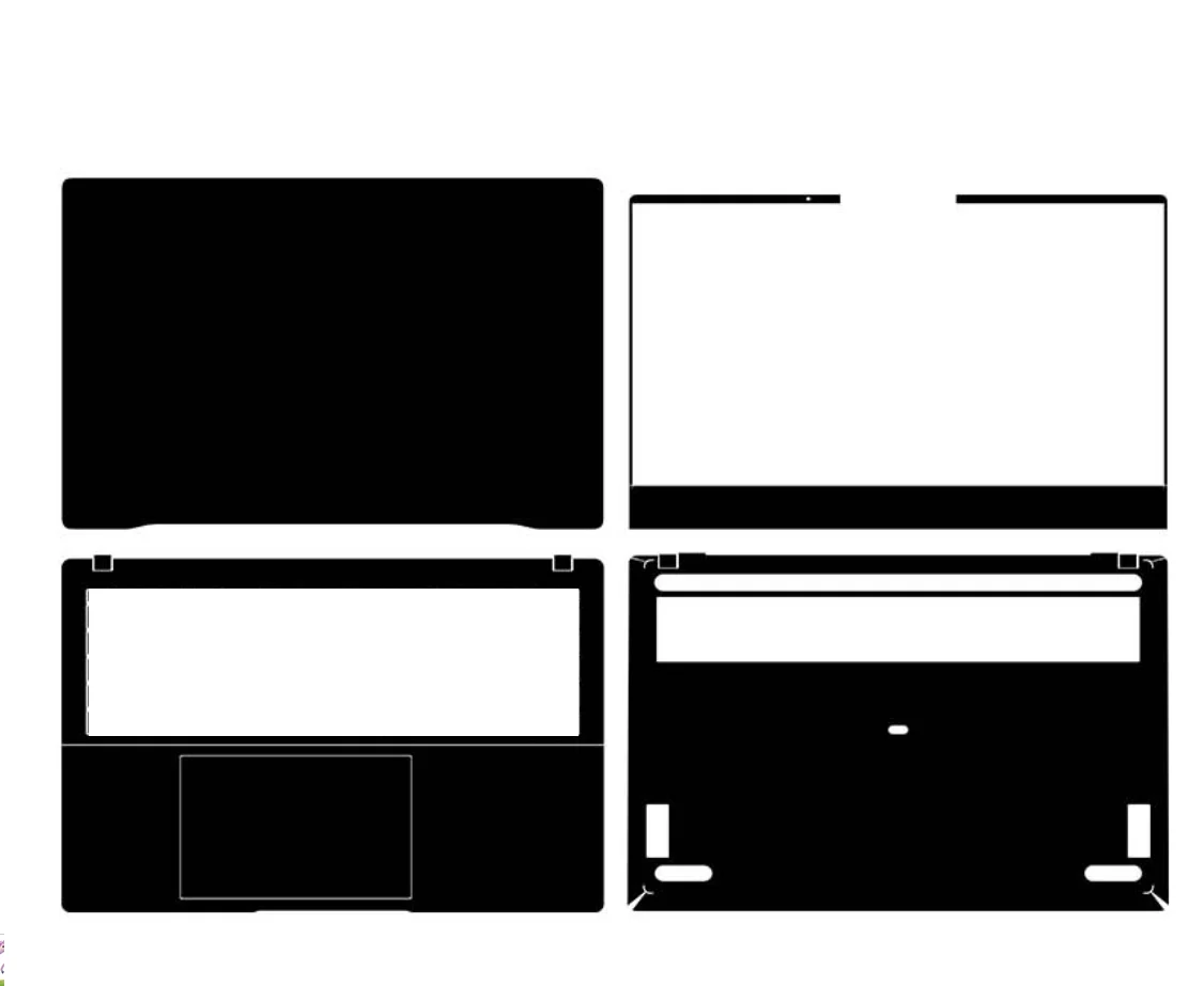 Kh Laptop Sticker Skin Decalcomanie Cover Protector Guard Per Asus Vivobook S 15 Oled M5506