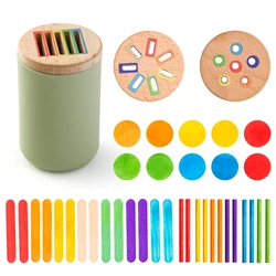 Montessori Silicone Shape and Color Sorting Sensory Puzzle (04)