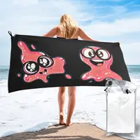 Super Slick Slime Sam Beach Towel Soft Microfiber Quick Dry Absorbent Quick Towels For Mountain Climbing 1