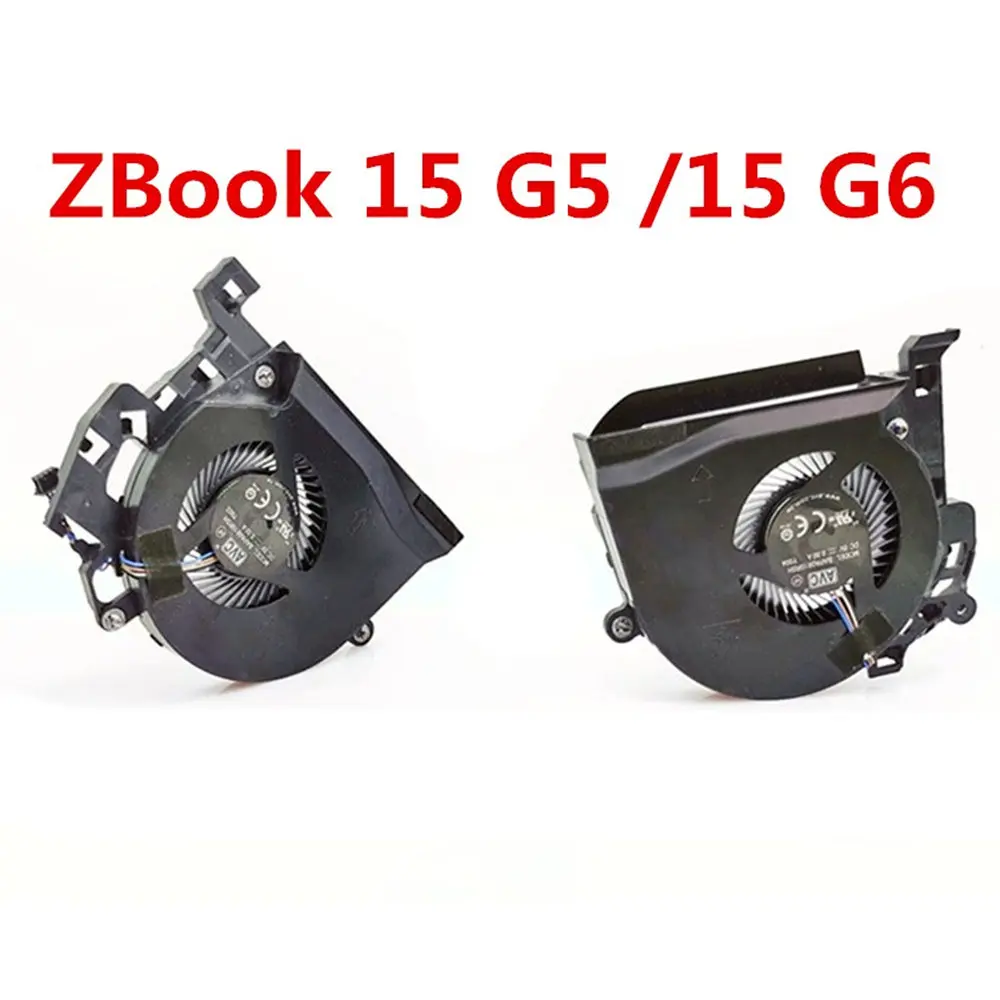 Replacement Laptop CPU GPU Cooling Fan for HP ZBook 15 G5 ZBook 15 G6