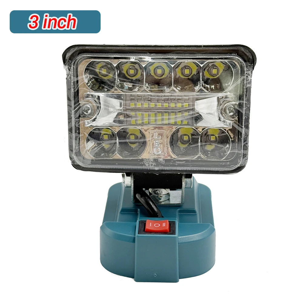 LED Work Light for Makita 18V Battery Flashlight Portable Flood Light Cordless L
