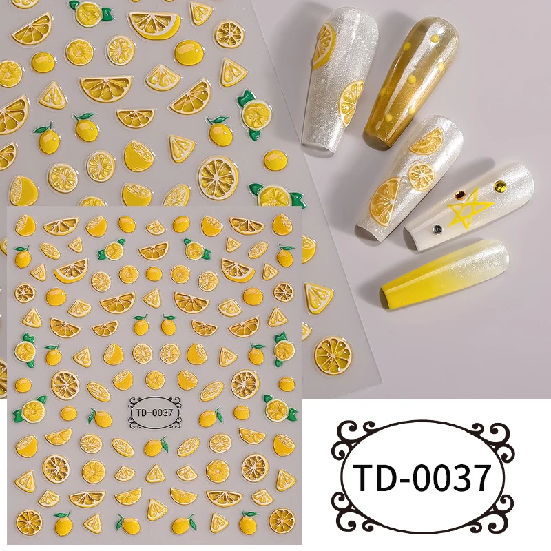 Summer Nail Stickers With Shell And Starfish Designs For Nails_voghion.com