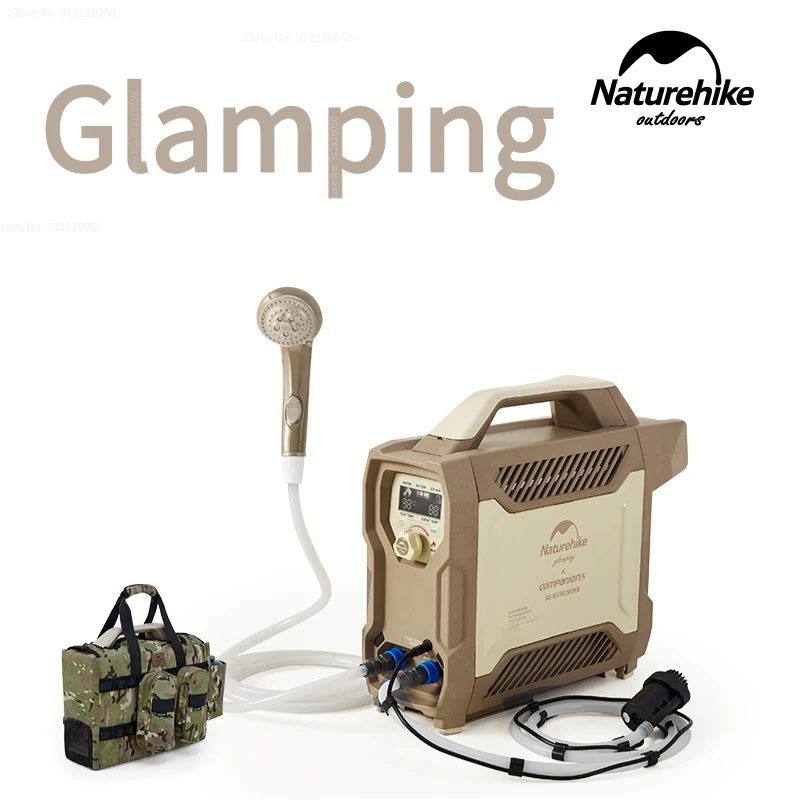 Naturehike Outdoor Gas Heated Electric Shower Outdoor Gas Hot Shower
