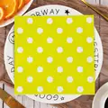 20pcs-33x33cm-yellow
