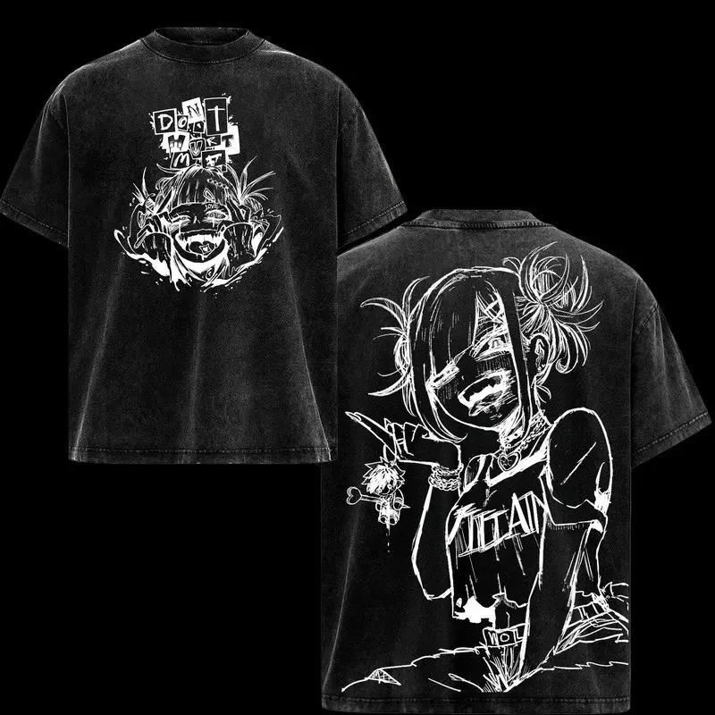 My Hero Academia Toga Himiko Unisex Graphic Tee - Harajuku Style Cotton T-Shirt