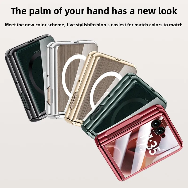 Luxury Transparent 360° Full Cover Case with MagSafe