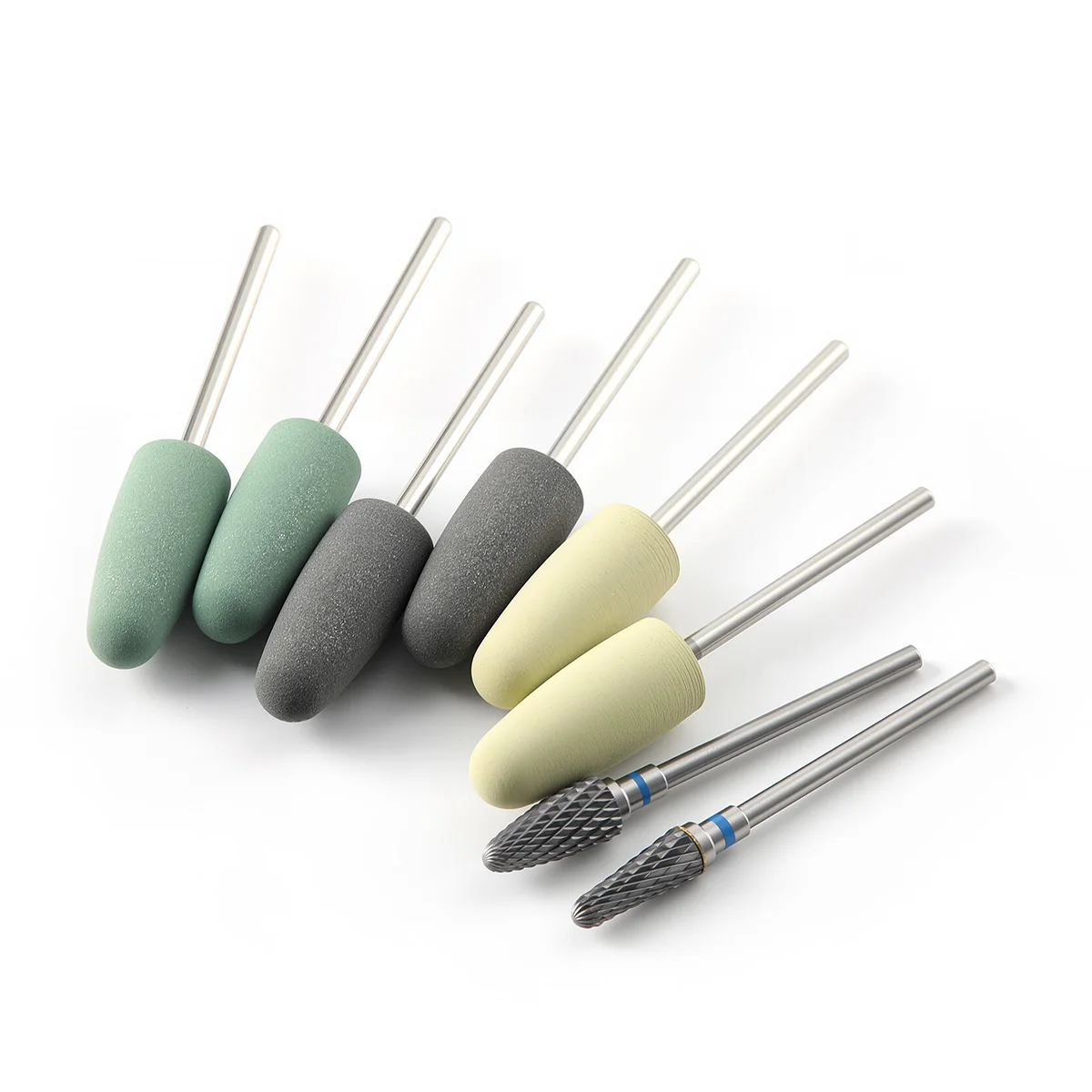 8-teiliges JOY DENTAL Harzbasis-Acryl-Polierset, Bohrpolierer, Rotierendes Zahnarztwerkzeug, Dentallabor-Instrument AZDENT – Detail 2