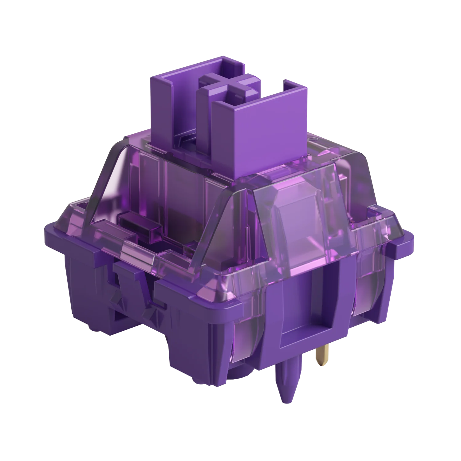 Interruptor Táctil Roxo Akko v3 Pro Lavanda Compatível com Teclado Mecânico mx Pinos 40g 45 Pcs