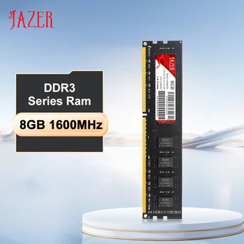 JAZER DDR3 8GB 1600MHz  1.5V Desktop Memory Compatible AMD And Intel