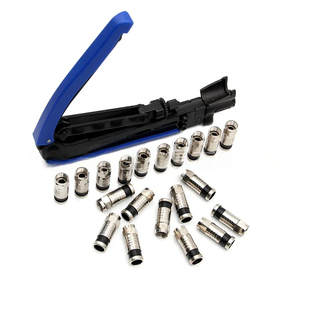 Coaxial Cable Wire Stripping Pliers Tool for RG59 RG6 Network