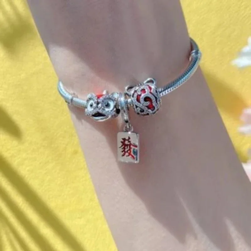 Bracelet Jewelry Silver Gold Colorful Charm Original Pandora Colorful Bracelets Women DIY Jewelry Production