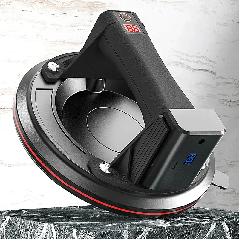 Electric Vacuum Suction Cup 8Inch 200kg Bearing Capacity with Air Pump