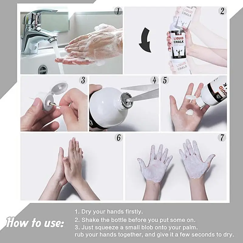 Liquid Magnesium Chalk for Grip 5