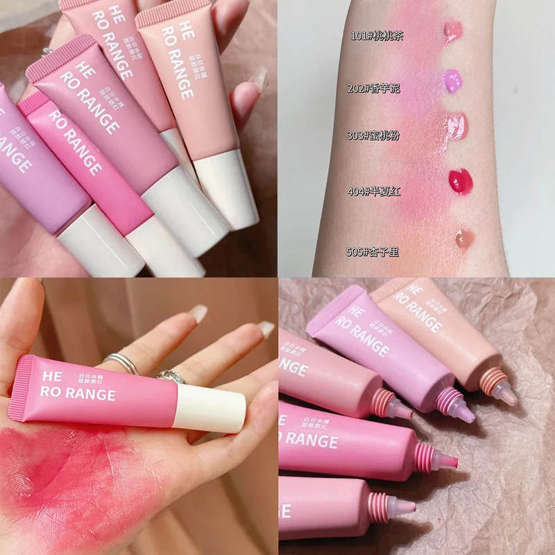 

Liquid Blush Pigment Blush Cream Face Blusher Mud Lasting Cheek Blush Face Matte Highlight Cheek Blusher Brightening Cosmetic