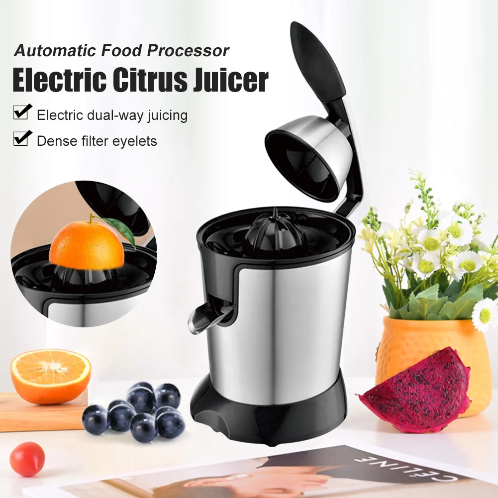 

Electric Slow Fruit and Vegetable Juicer Machine, Portable, Lemon, Orange, Fruits Press, Kitchen Gadget