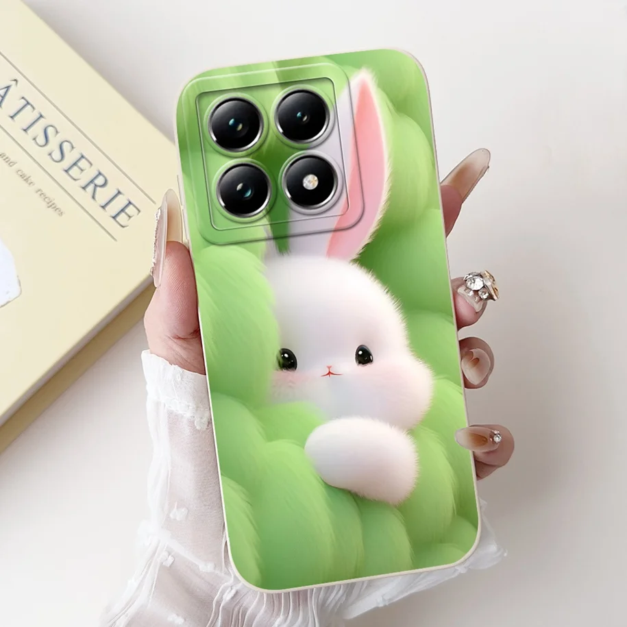 Cute Panda Rabbit Luxury TPU Protective Skin Cover