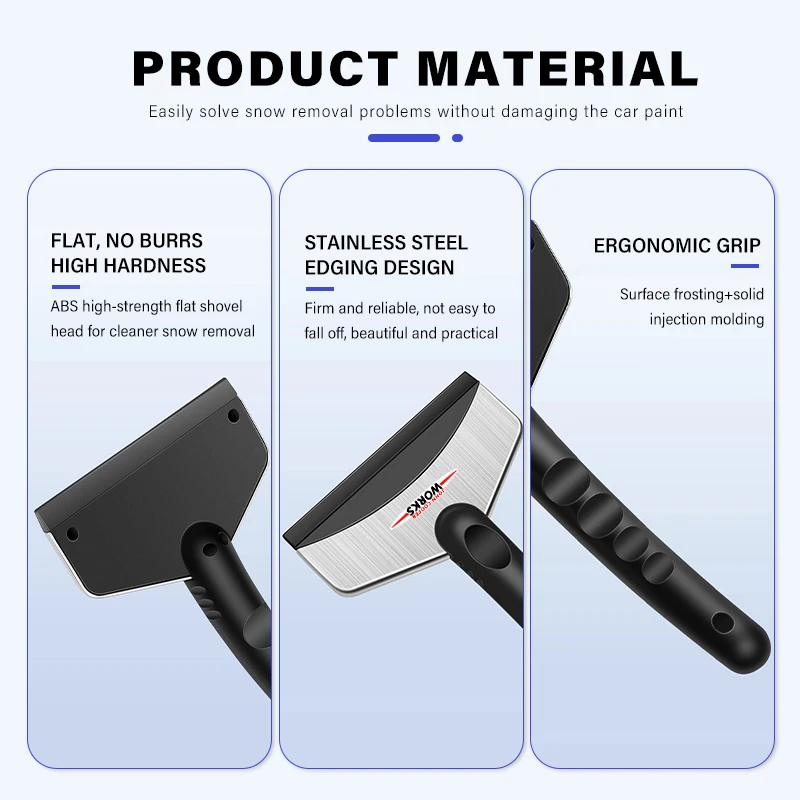 Car Ice Scraper Snow Removal Shovel Windshield Snow Remover For MINI R56 F54 F57 R70 JCW F60 F55 John Cooper Works