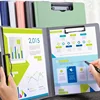 1pc A4 File Folders, Documents Organizer, Clipboard with Cover, Paper Folder for Business & School, Stationery & Office Supplies 4