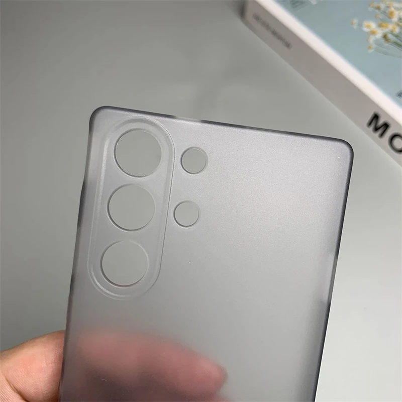 Magnetic Matte Transparent Soft Silicone Protective Case