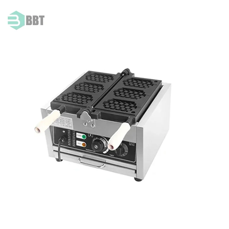Commercial Use Baker Bubble Egg Cake Oven Electric Pops Making Pan Breakfast Waffle Maker