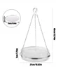 Food Drying Fish Stainless Steel Fly-Proof Round Net Hang Mesh Net Drying Rack Drying Rack Herb Drying For Shrimp Fish Fruit 6