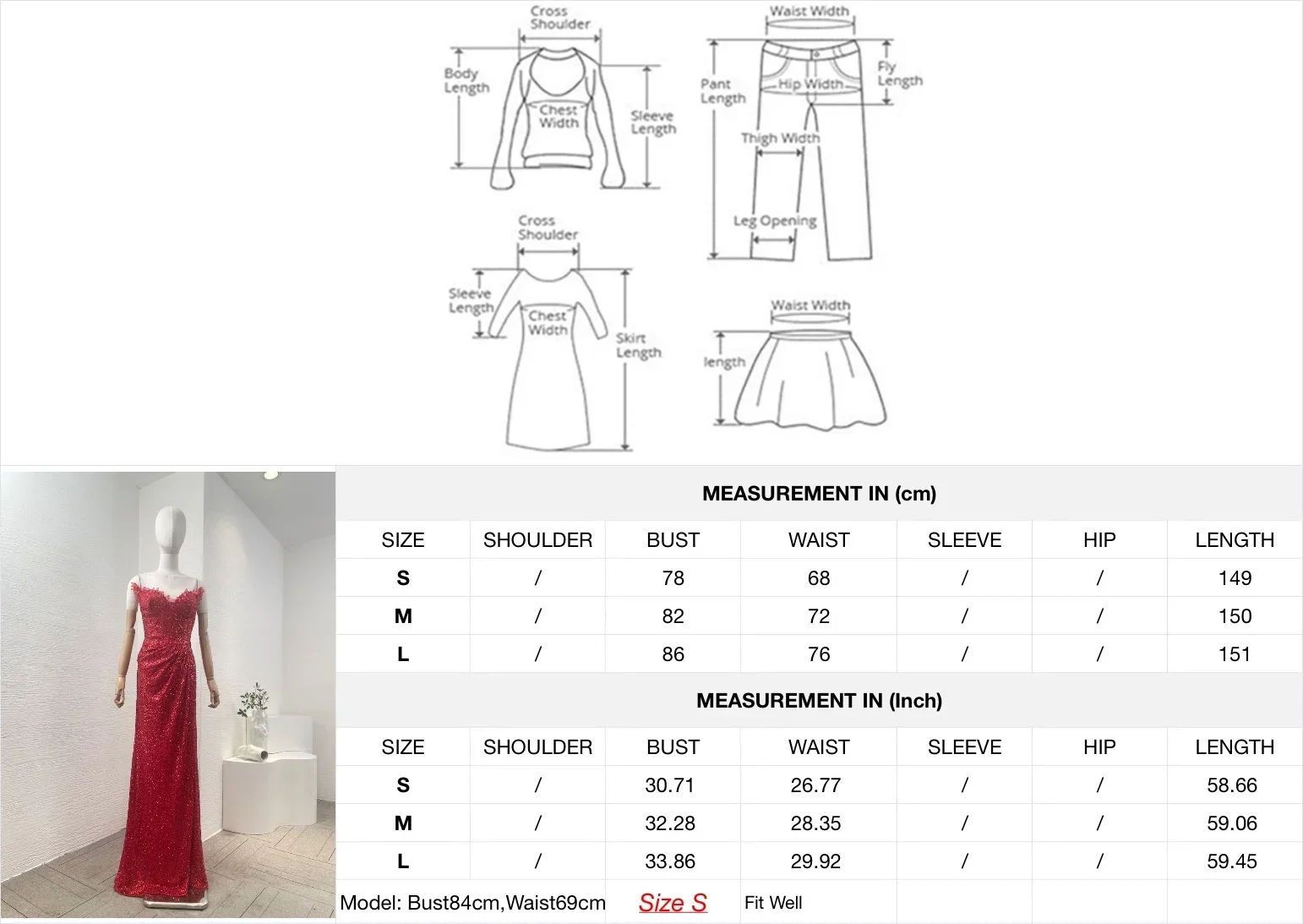 Ladies' 2024 New Club Sexy Red Sleeveless Sequined Slit Hem Diamonds Maxi Dresses 3