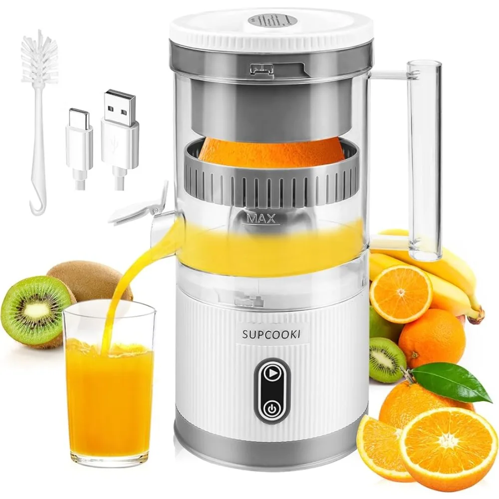 Electric Citrus Juicer,Cleaning Brush, Orange Lime Lemon Grapefruit Juicer  Squeezer, Easy to Clean Portable Juicer - AliExpress