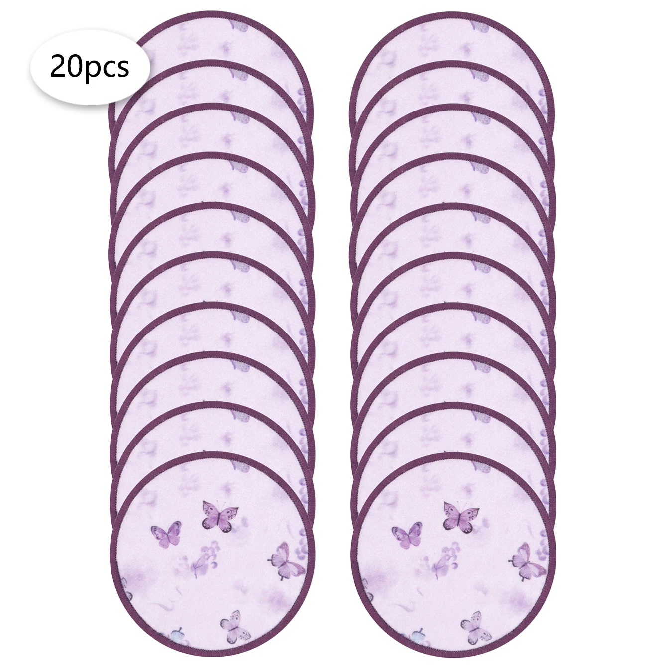 Eco-Friendly Reusable Makeup Remover Pads - Soft, Washable, and Organic for All Skin Types (10/20/30 Pack)