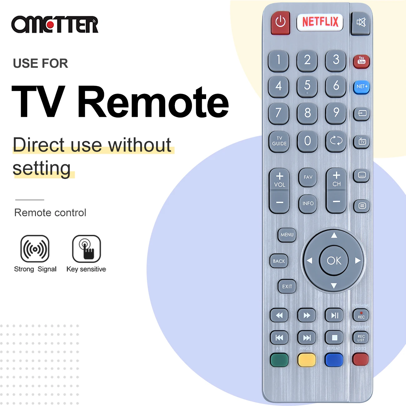 DH1903130519SHWRMC0116forSharpAquosTVRemoteControlLC