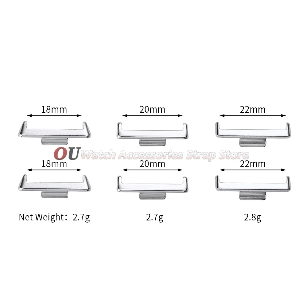 Premium Metal Aluminum Watch Strap Adapter Connector