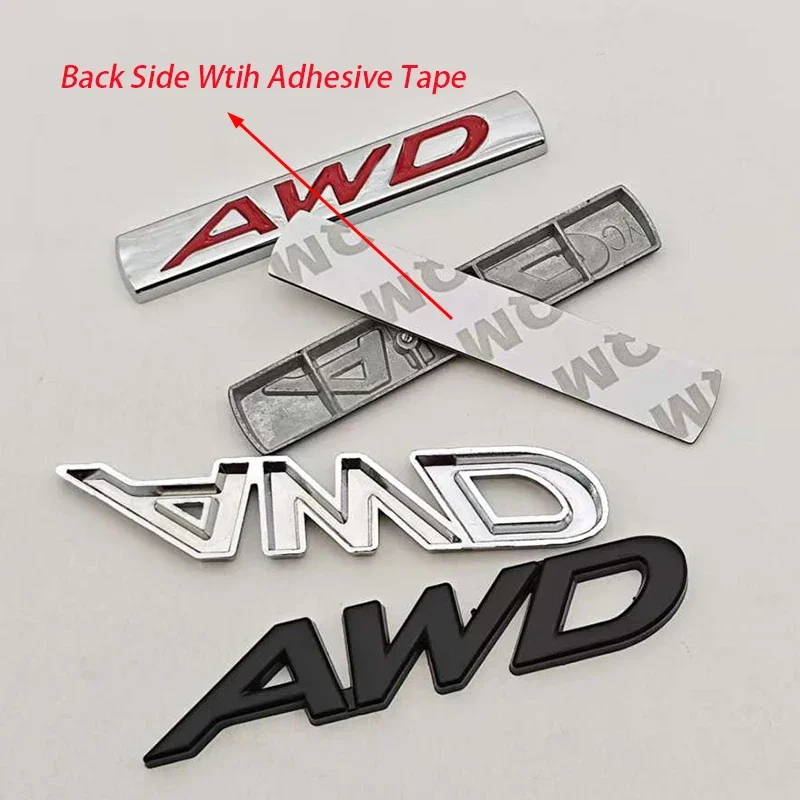 새로운 3D 메탈 자동차 스타일링 AWD 로고 자동차 바디 배지 엠블럼 마쓰다 3 CX-5 CX-3 RX-8 RX-5 데칼 자동차 액세서리