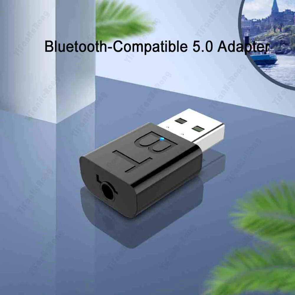 

Transmitter And Receiver 2 In 1 Bluetooth-Compatible 5.0 Audio Bluetooth-Compatible Adapter For Earphone Speaker Amplifier