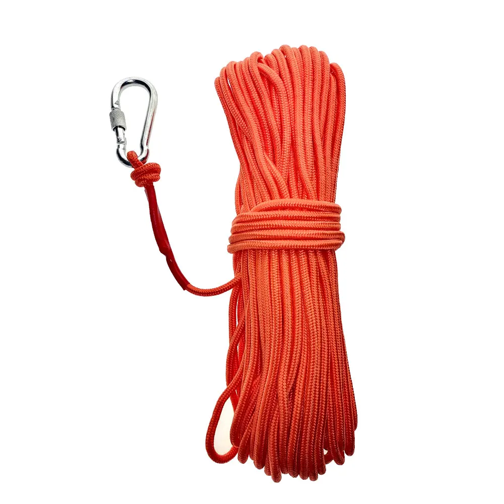 20M 30M Anchor Rope Buoyant Throw Rescue Line For Kayak Canoe Underwater salvage water sport
