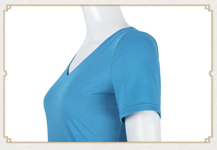 One Piece Nami Summer Blue Crop Top and Skirt Cosplay Costume
