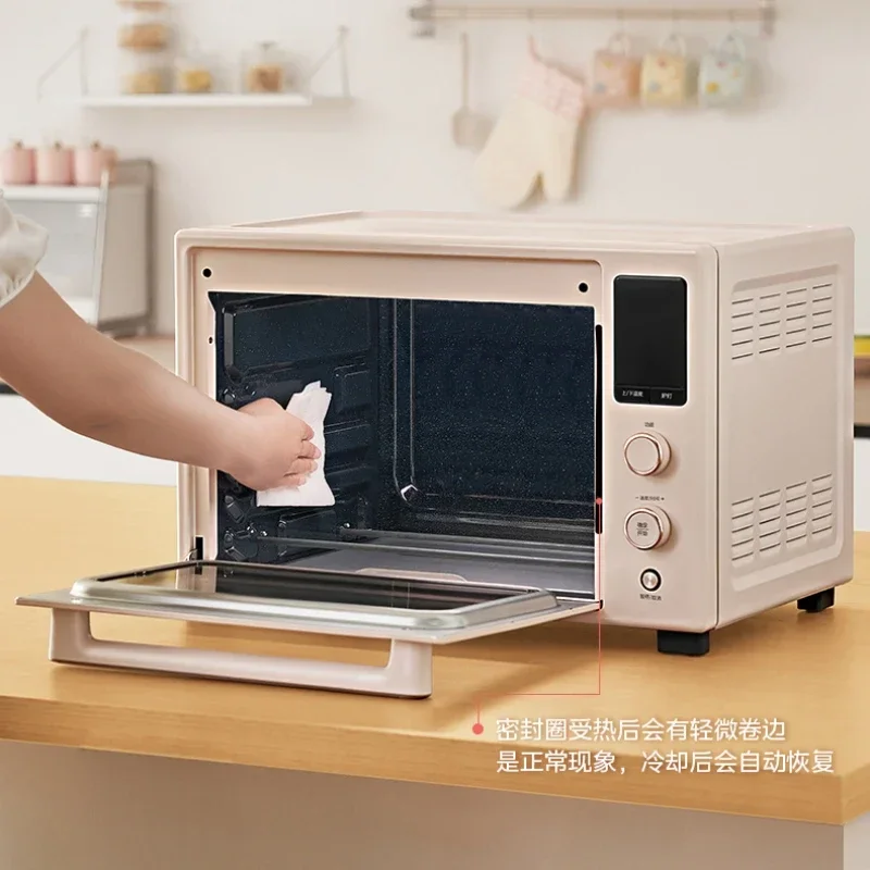 220V Midea Oven Household Kitchen Appliances Baking Fermentation No Preheating Air Fryer Enamel Blast Stove Electric Oven Q40 3