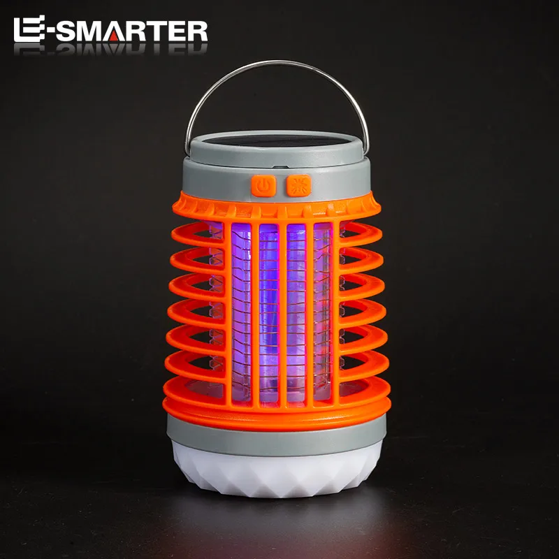 Outdoor Mosquito Killer Rainproof Electric Shock Garden Insect Killer Lamp LED Flashlights for Fishing capming hiking