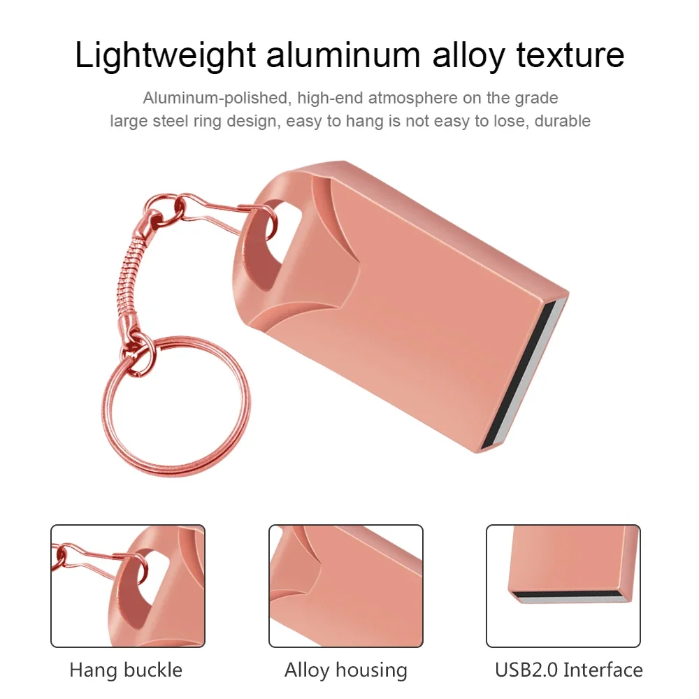 20pcs 슈퍼 미니 pendrive 4g8g16g usb 플래시 드라이브 32g64g 작은 펜 드라이브 저장 장치 키 체인이있는 간단한 메모리 스틱 u 디스크