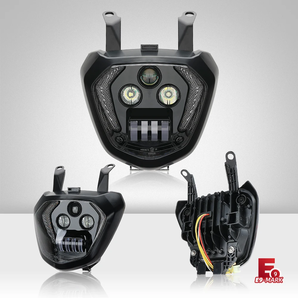 LEDバイクヘッドライト,LEDライト,mt 07,fz07,fz,mt07,12v,110w