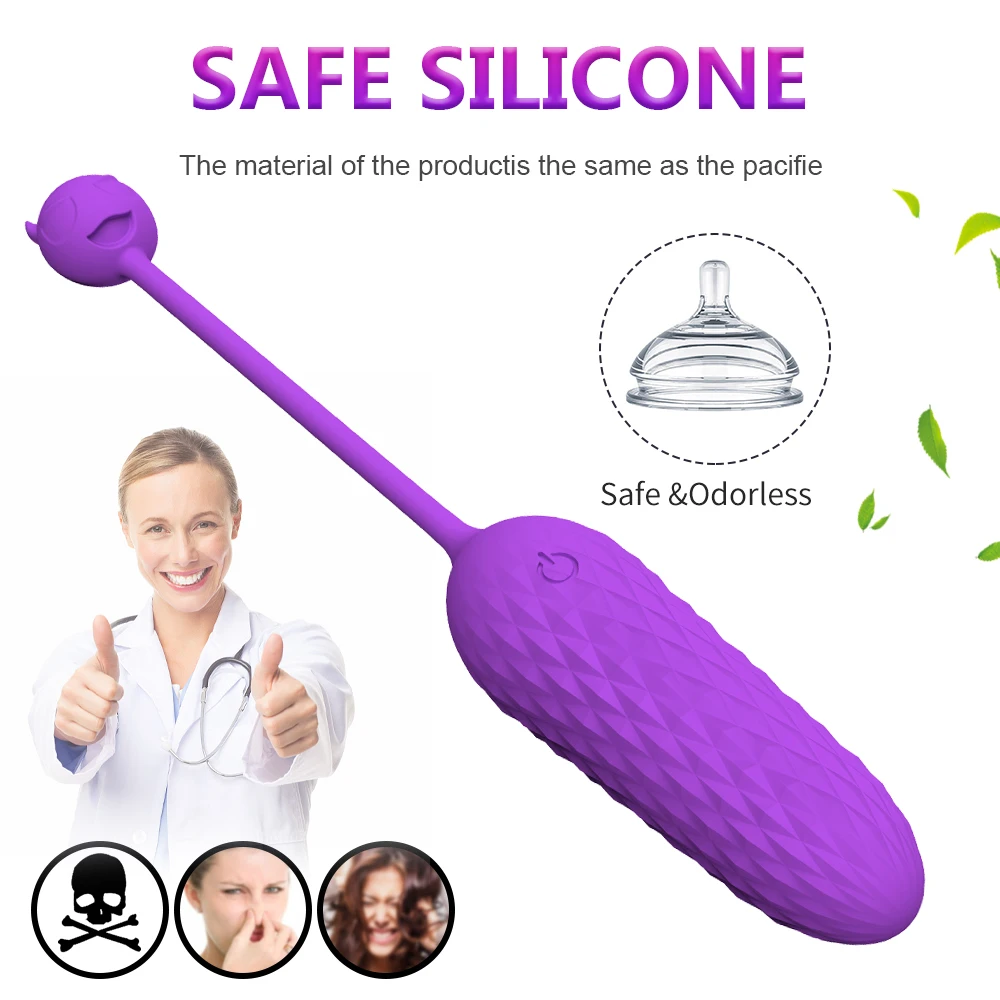 Ended Vibrator Doppel 10 Geschwindigkeit Vibrierende Ei Kugel Wireless Remote Nippel Klitoris Stimulation Weibliche Mas_voghion.com