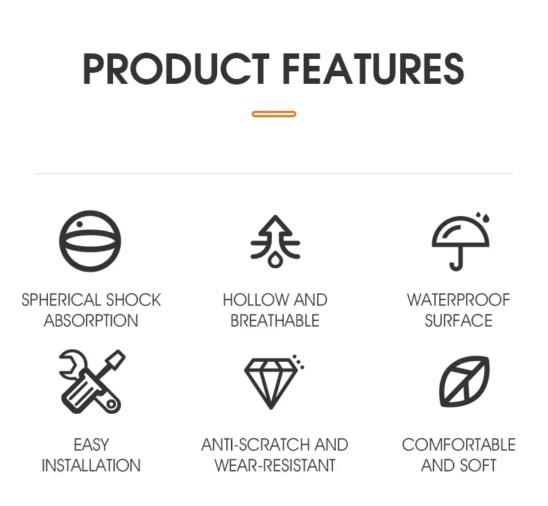 Description Picture 3 of itemUnisex Bicycle Saddle Shockproof Comfortable Cushion Big Butt Cushion Hollow Screen Ventilated Seat for Cycling MTB Road Bike
