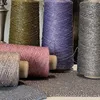 100g 600M Bright silk Lurex Hollow yarn DIY Hand knitted doll, bag Hat Gold Pure Silver Fabric Metallic Knitting yarn 1