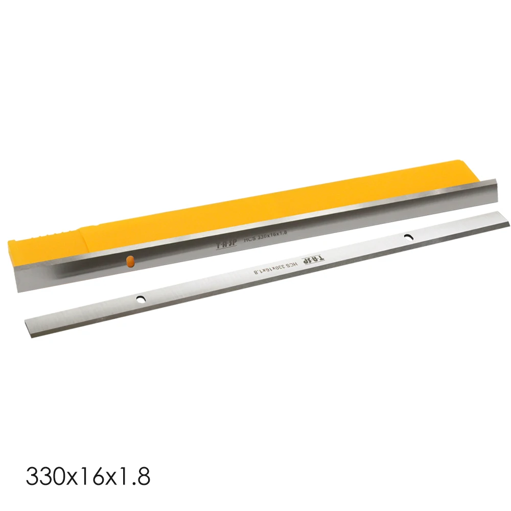 Planer Blades Woodworking Tools 1 Pair 330mm HCS Thickness Wood Planer Blade For 13" Thickness Planer
