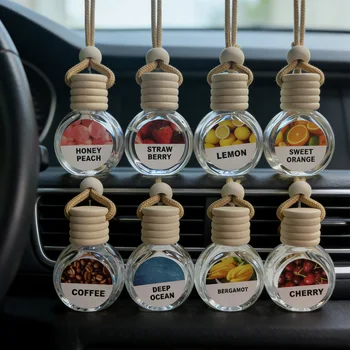 Deodorante per auto con olio essenziale, offre una fragranza a lunga durata per la tua auto, una bottiglia dura 180 giorni.