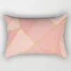 Nordic Pink Simple Style Ins Style Pillow Cover 30x50cm 40x60cm/12x20in 16x24in Office Living Room Lumbar Cushion Cover 3