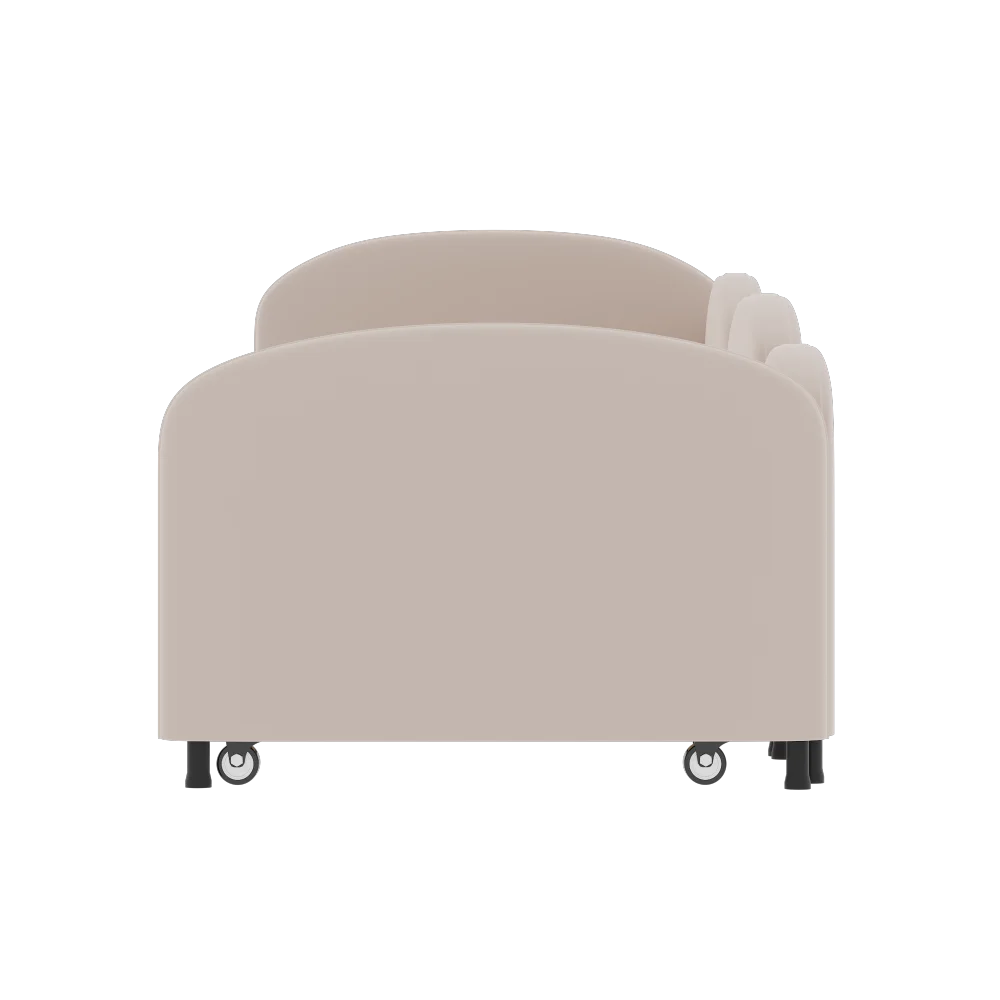 SOFTSEA Twin-Size-Tagesbett, Aufbewahrungsschubladen, samtgepolstertes Tagesbett, Schlafzimmer, Wohnzimmer, modernes Schlafsofa, Tagesbett, Rahmen für Wohnzimmer – Detail 29