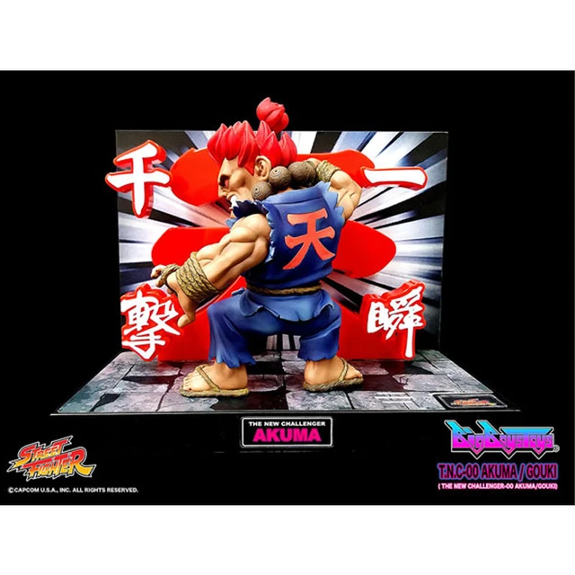 New SHF Street Fighter V No.05 AKUMA Action Figure Fighting Body Statues In  Box