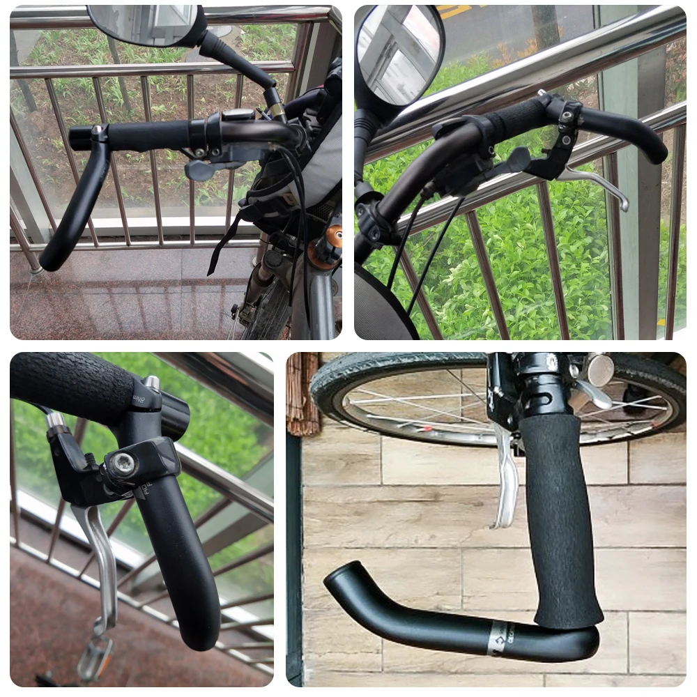 UNO-Aluminiumlegierung Mountainbike-Lenker, zusätzliches Reithorn, Rest Bar Ends, Fahrradzubehör, 6061 – Detail 8