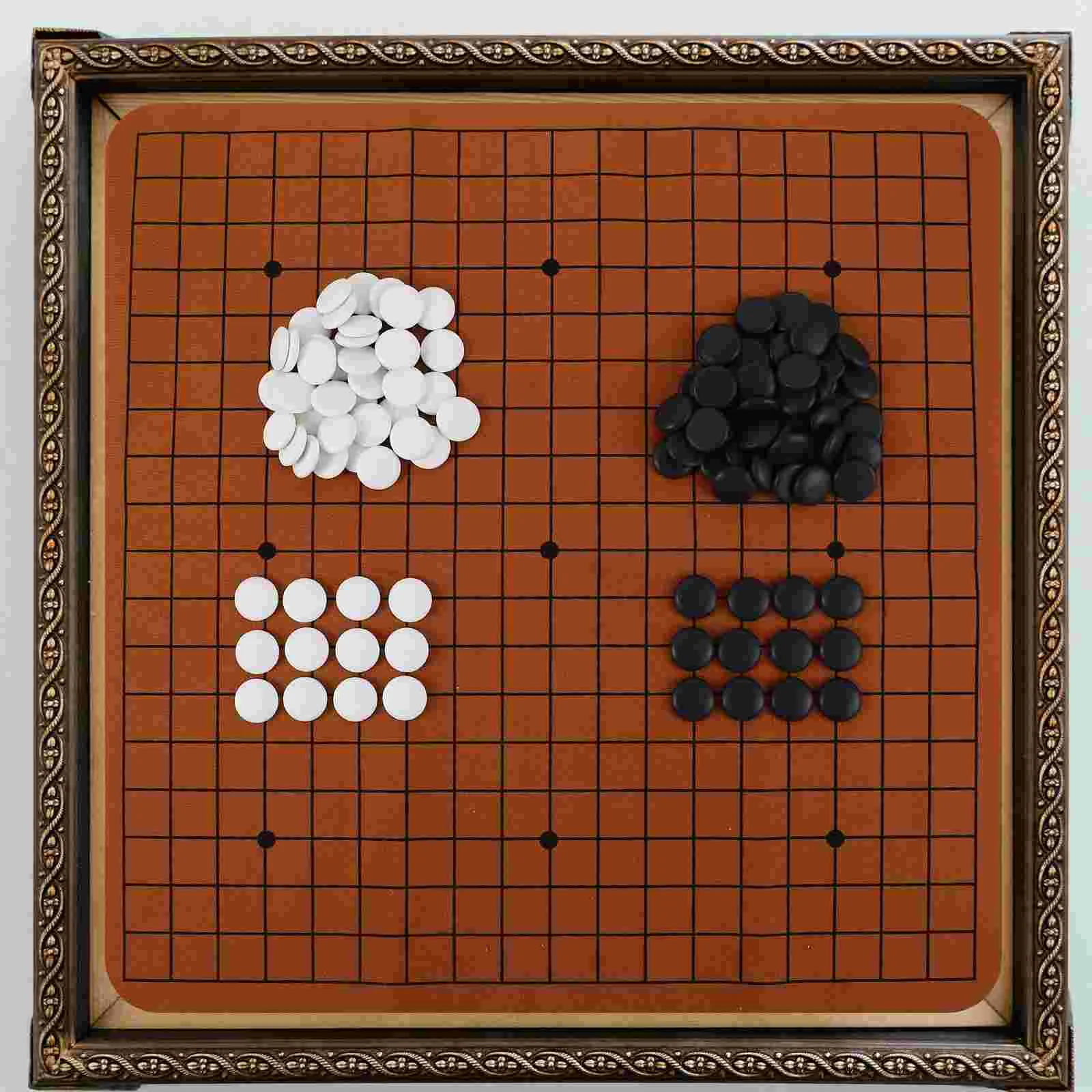 

Household Chess Board Five-in-a-Row Game Plaything Professional Go Desktop Training Kit Toy