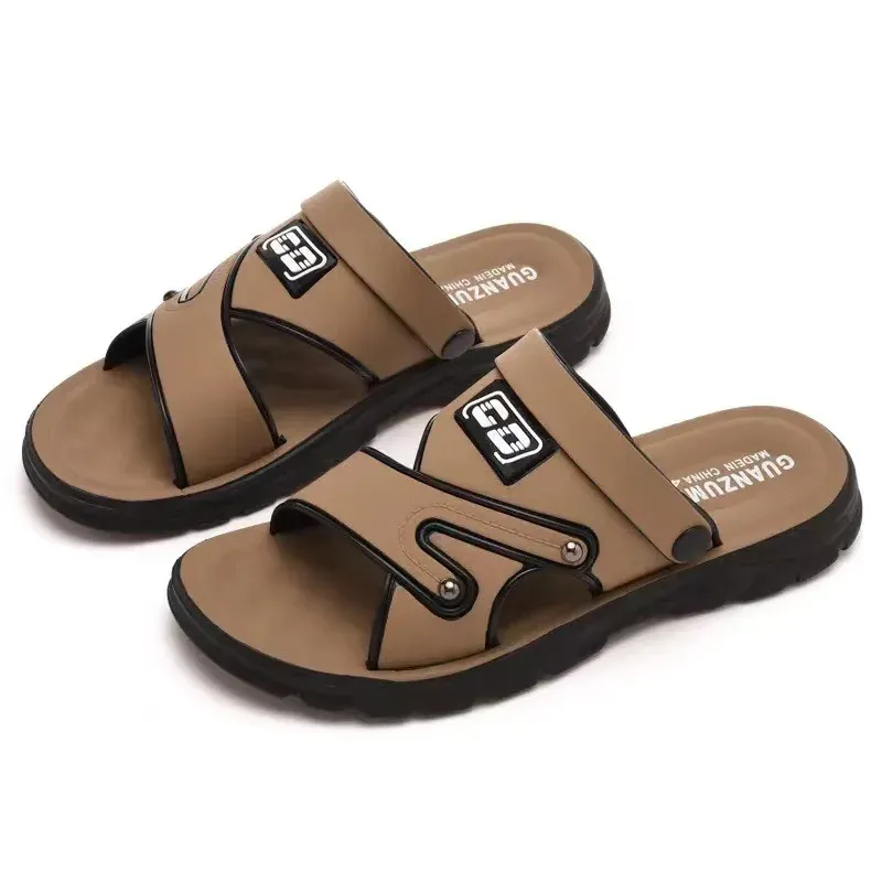 New Summer Men's Thick-soled Non-slippery Comfortable Soft-soled Outer Wear Work Dual-purpose Beach Sandals Shoes for Men