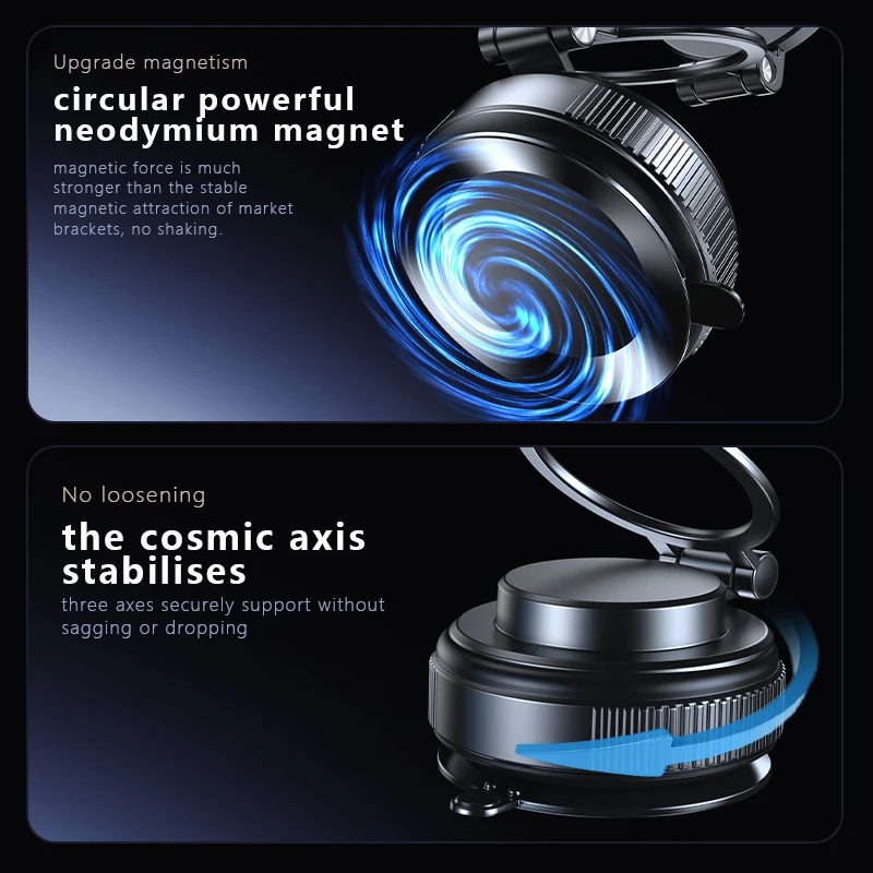 Magnetic Car Phone Holder 360 Rotating